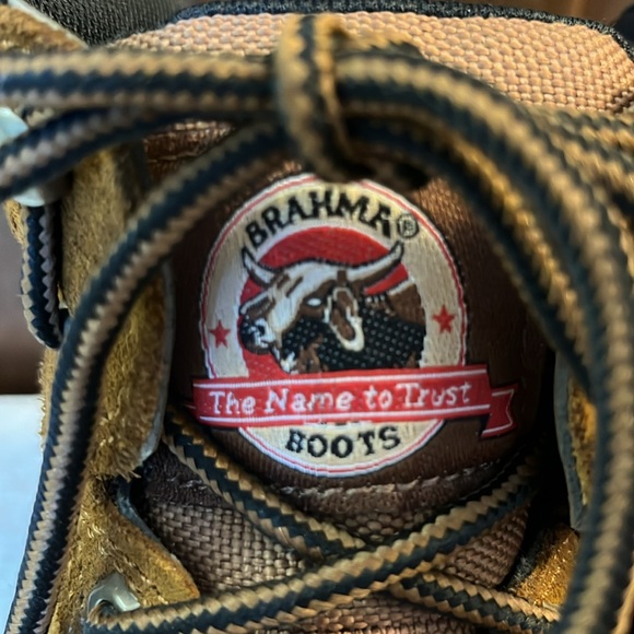 Brahma Men's Bravo Waterproof 6" Soft Toe Work Boots size 8W NWOT - Picture 5 of 11